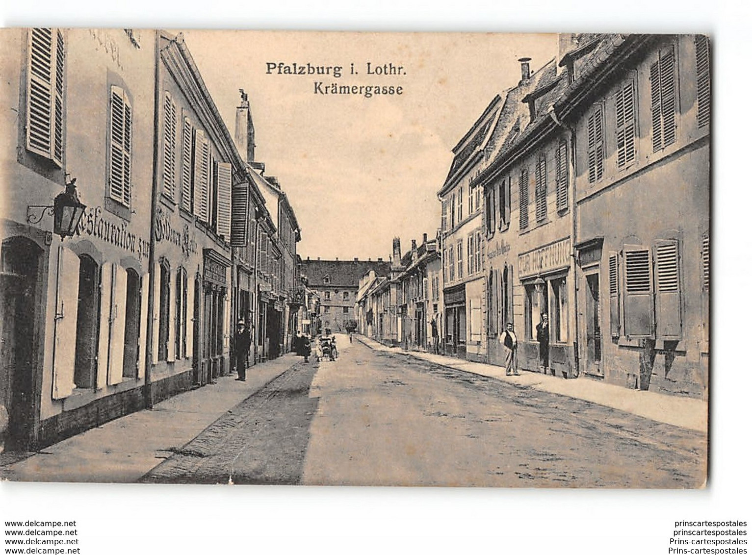 CPA 57 Pfalzburg Kramergasse - Phalsbourg