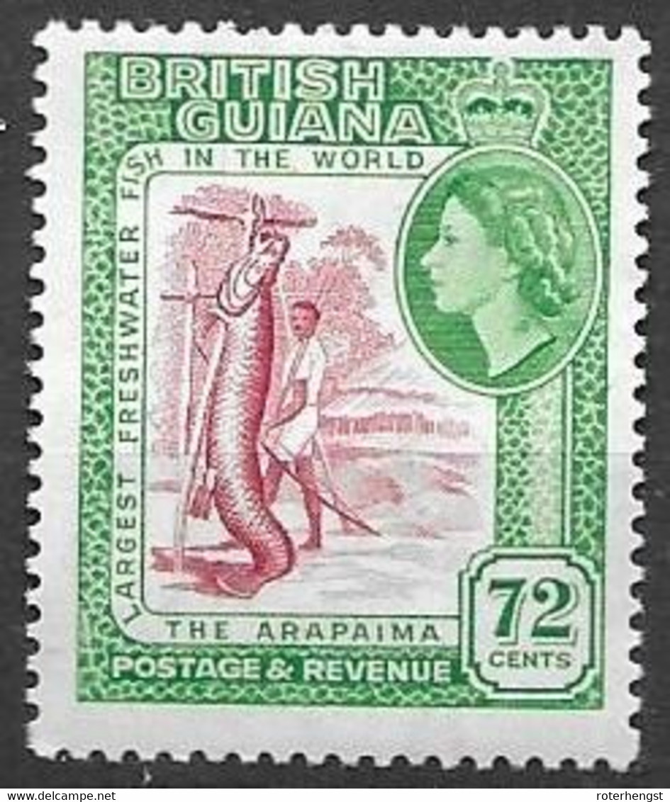 British Guiana Mnh ** 6,5 Euros 1963 CAwtm Fish - British Guiana (...-1966)