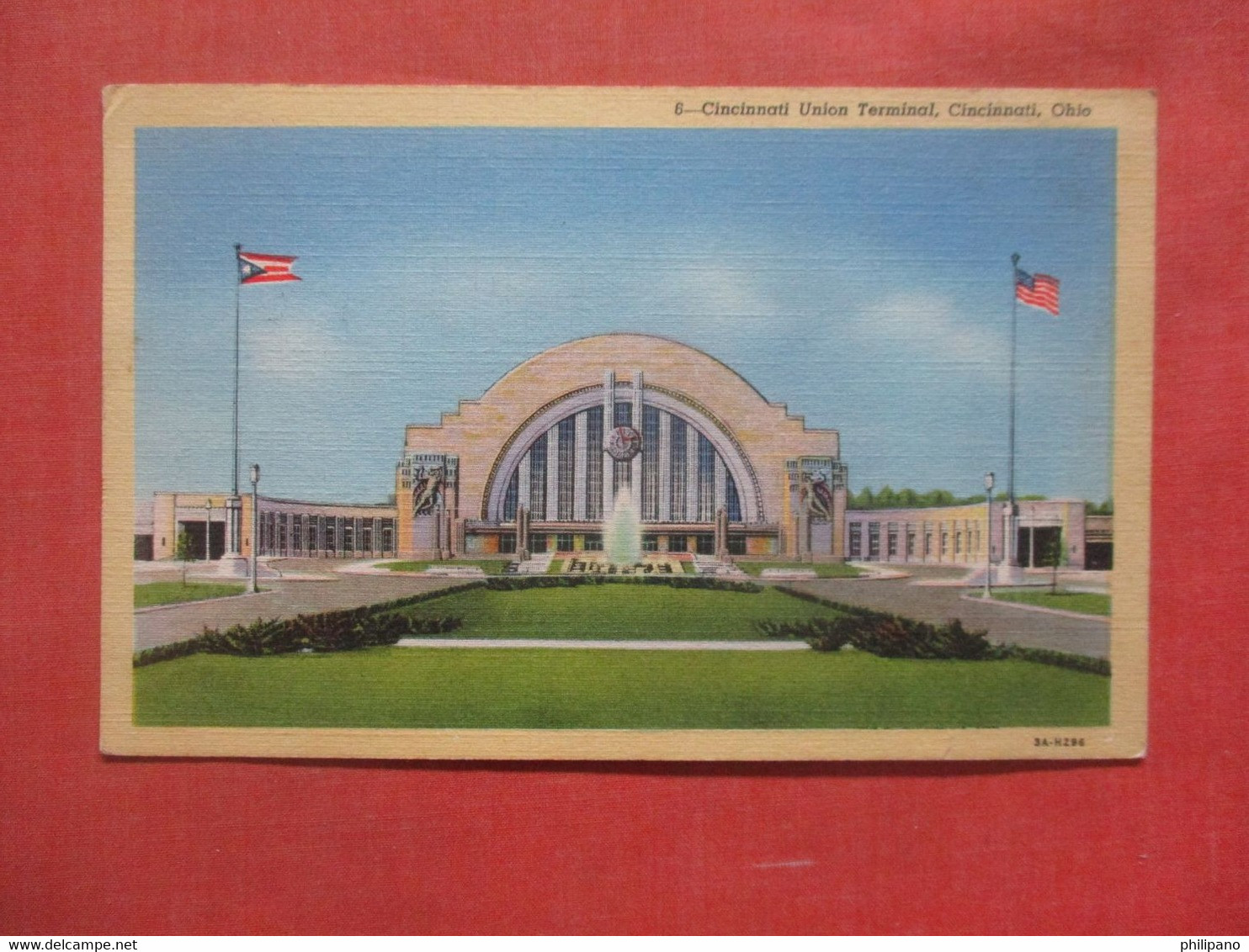 Cincinnati  Union  Terminal  Train Ohio > Cincinnati >    Ref 4664 - Cincinnati