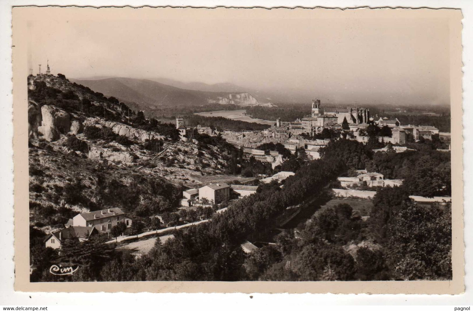 07 : Viviers-sur-Rhône : Vue Panoramique ( Cpsm P.F. ) - Viviers