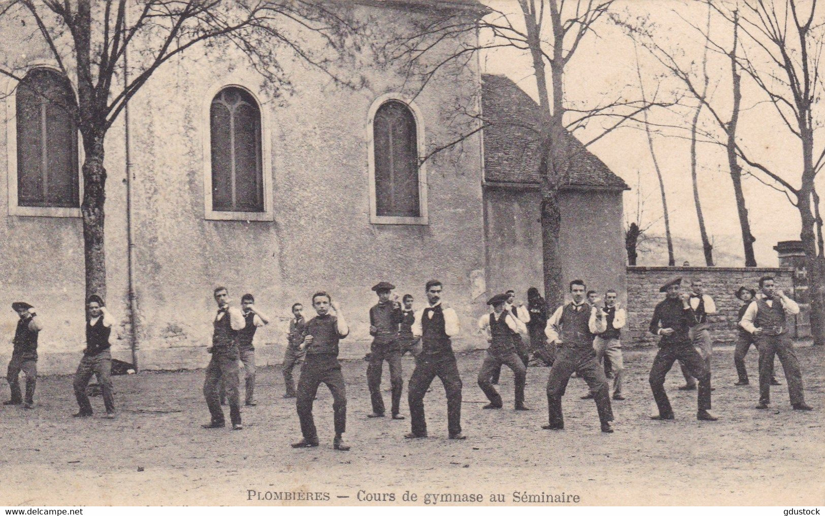 Côte-d'Or - Plombières - Cours De Gymnase Au Séminaire - Sonstige & Ohne Zuordnung