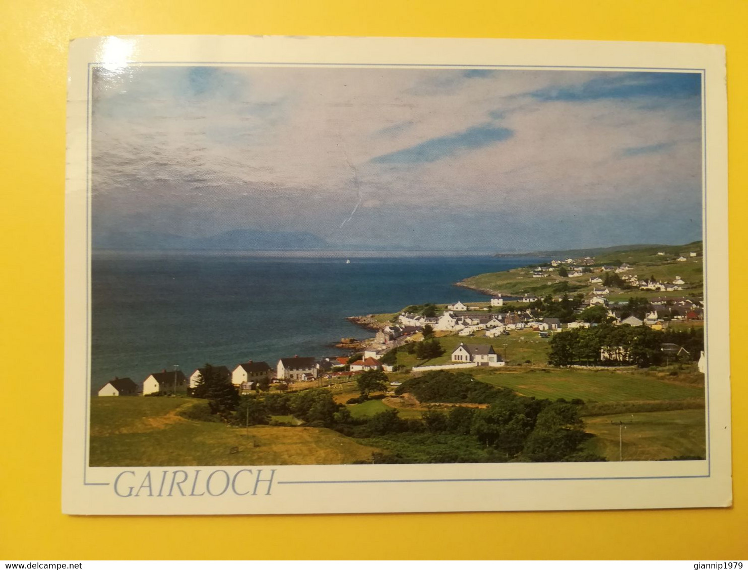 CARTOLINA POSTCARDS GRAN BRETAGNA GREAT BRITAIN 2000 SCOTTISH GAIRLOCH BOLLO QUEEN ELIZABETH - Caithness