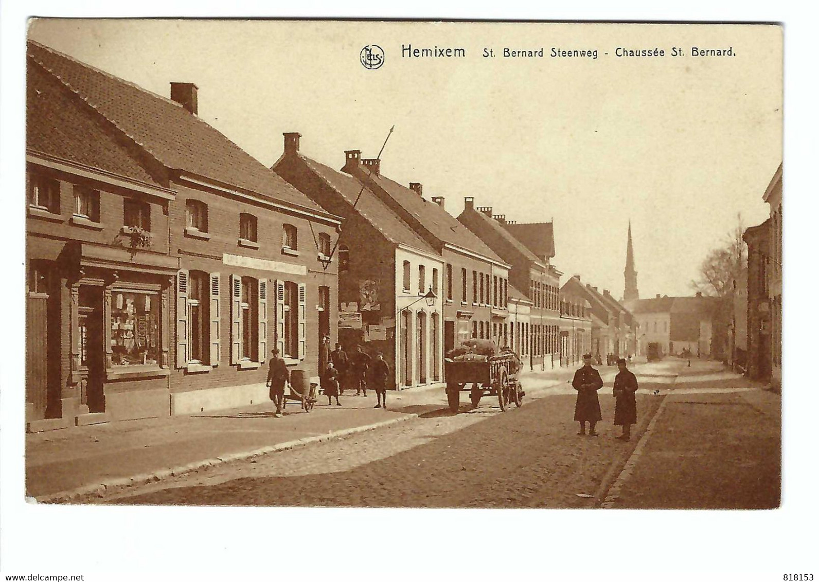 Hemiksem  Hemixem   St. Bernard Steenweg  -  Chaussée St. Bernard - Hemiksem