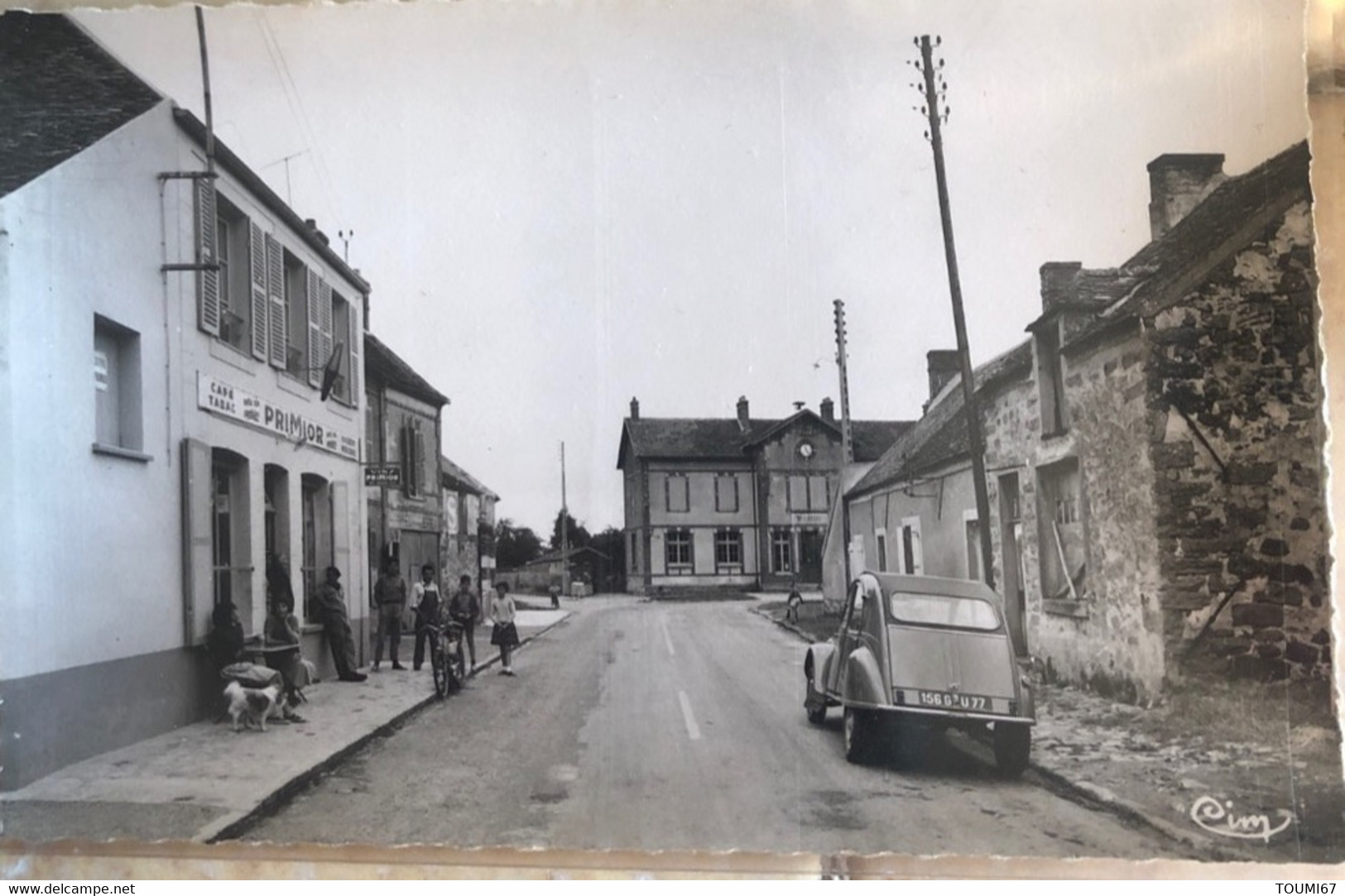 77 —LA CHAPELLE RABLAIS —Grande Rue Et La Mairie - Altri & Non Classificati