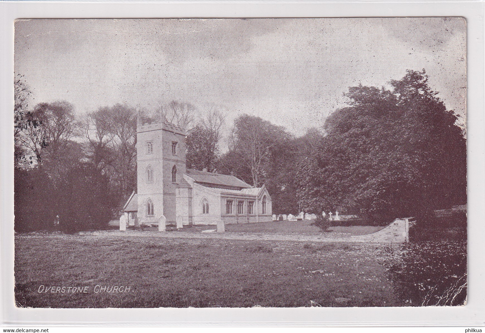 Overstone Church - Mit Oesterreicischem Nachporto Von Salzburg - Northamptonshire