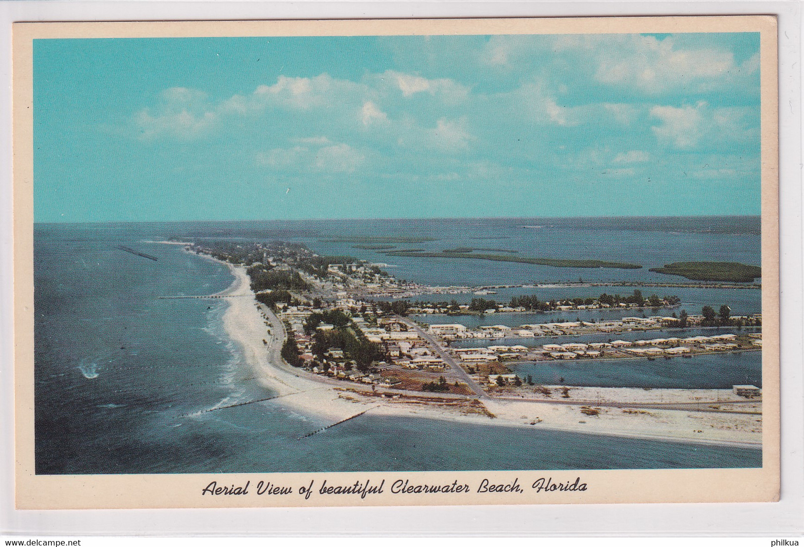 Aerial View Of Beautiful Clearwater Beach, Florida - Clearwater