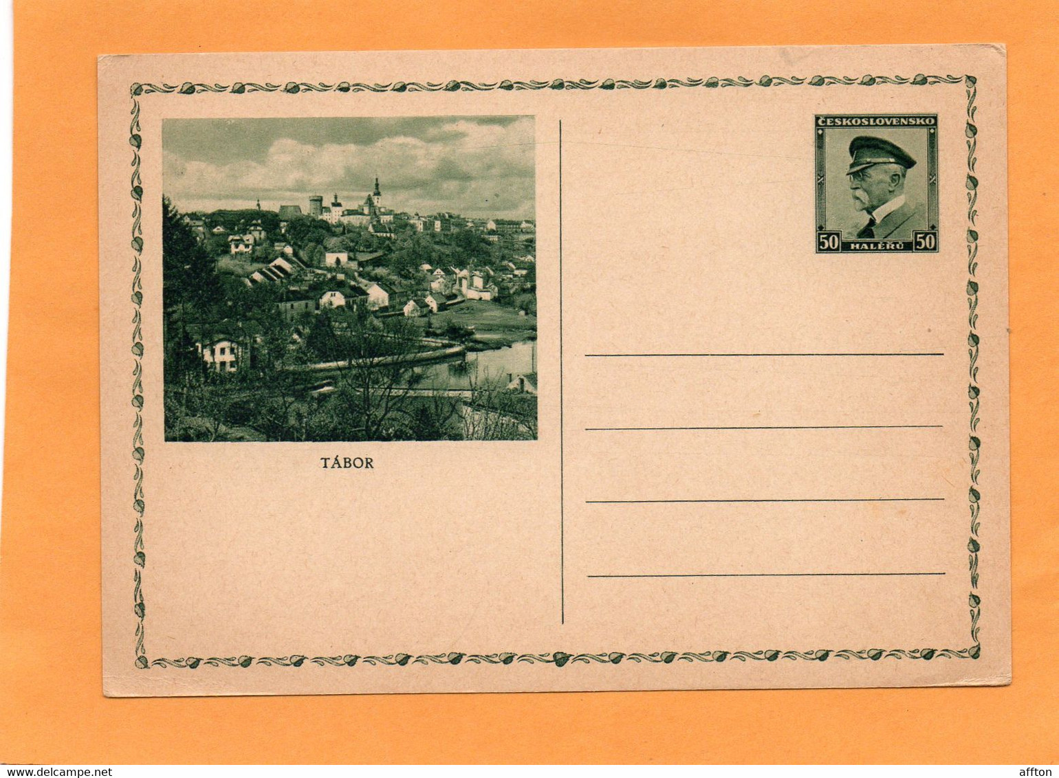 Czechoslovakia Old Card Unused - Ohne Zuordnung