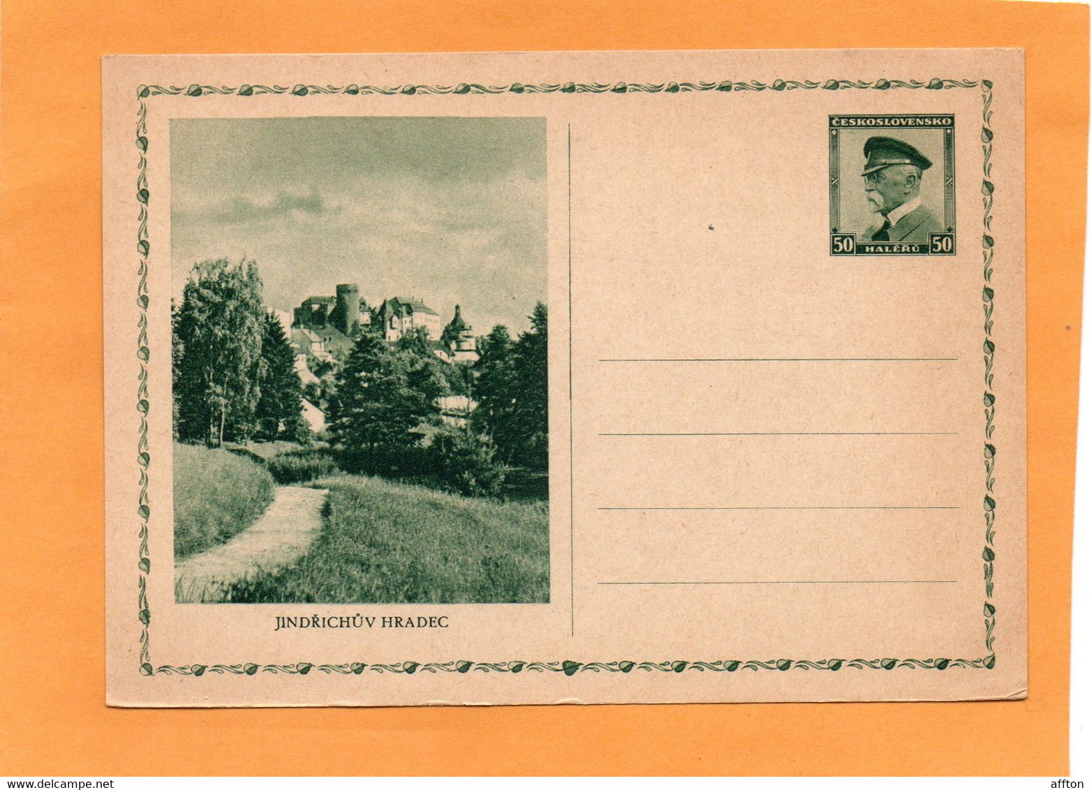 Czechoslovakia Old Card Unused - Ohne Zuordnung