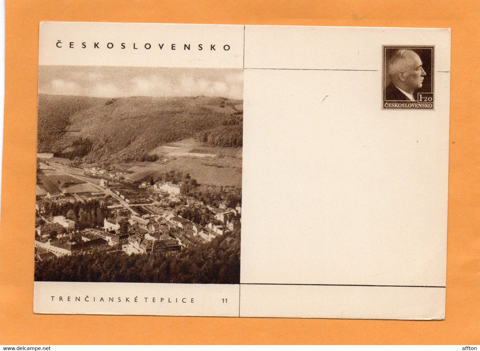 Czechoslovakia Old Card Unused - Non Classés