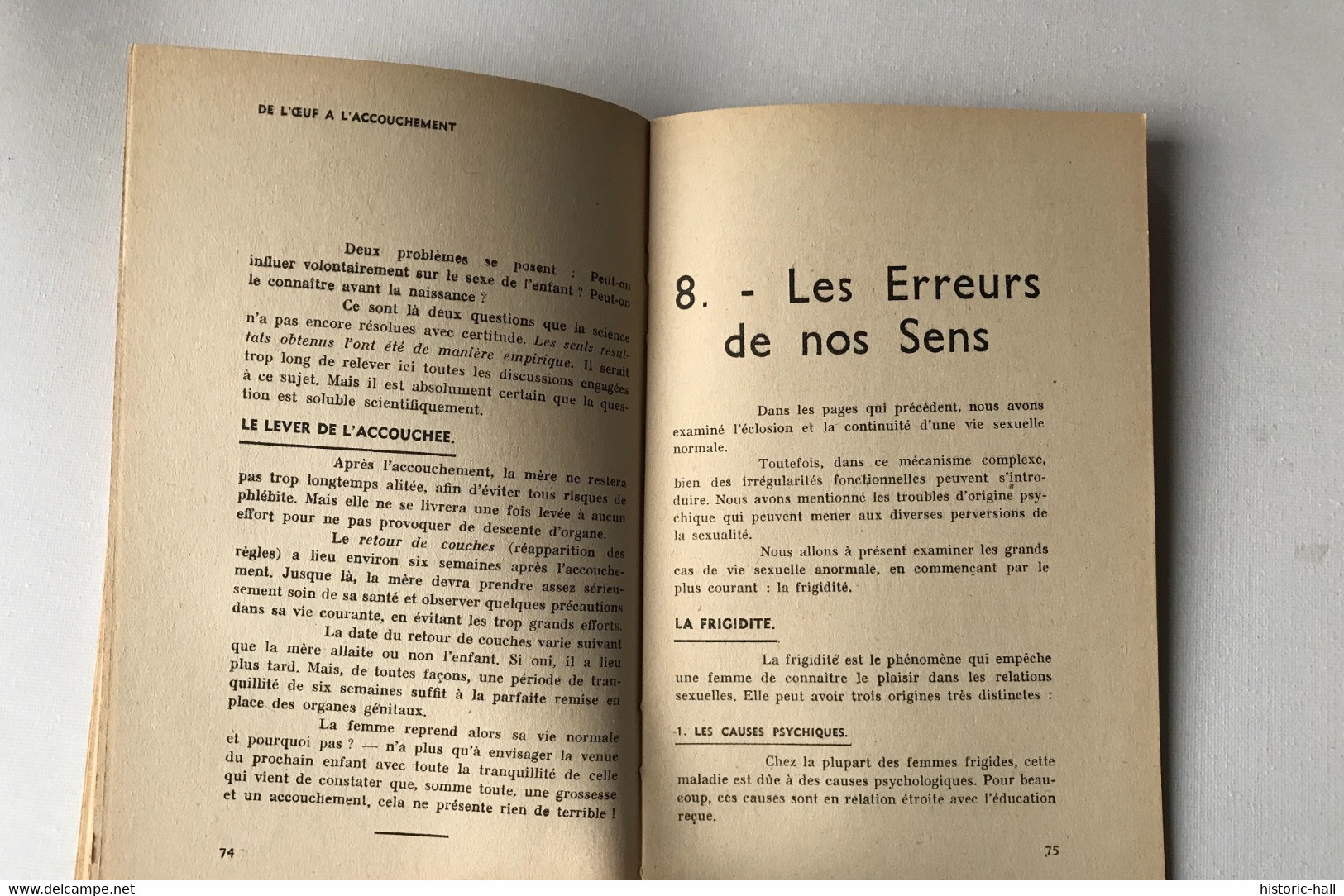 LA VIE DE NOS SENS - Nouvelle éducation Sexuelle - 1956 - Dr. Franck D. WILSON - Medicina & Salute