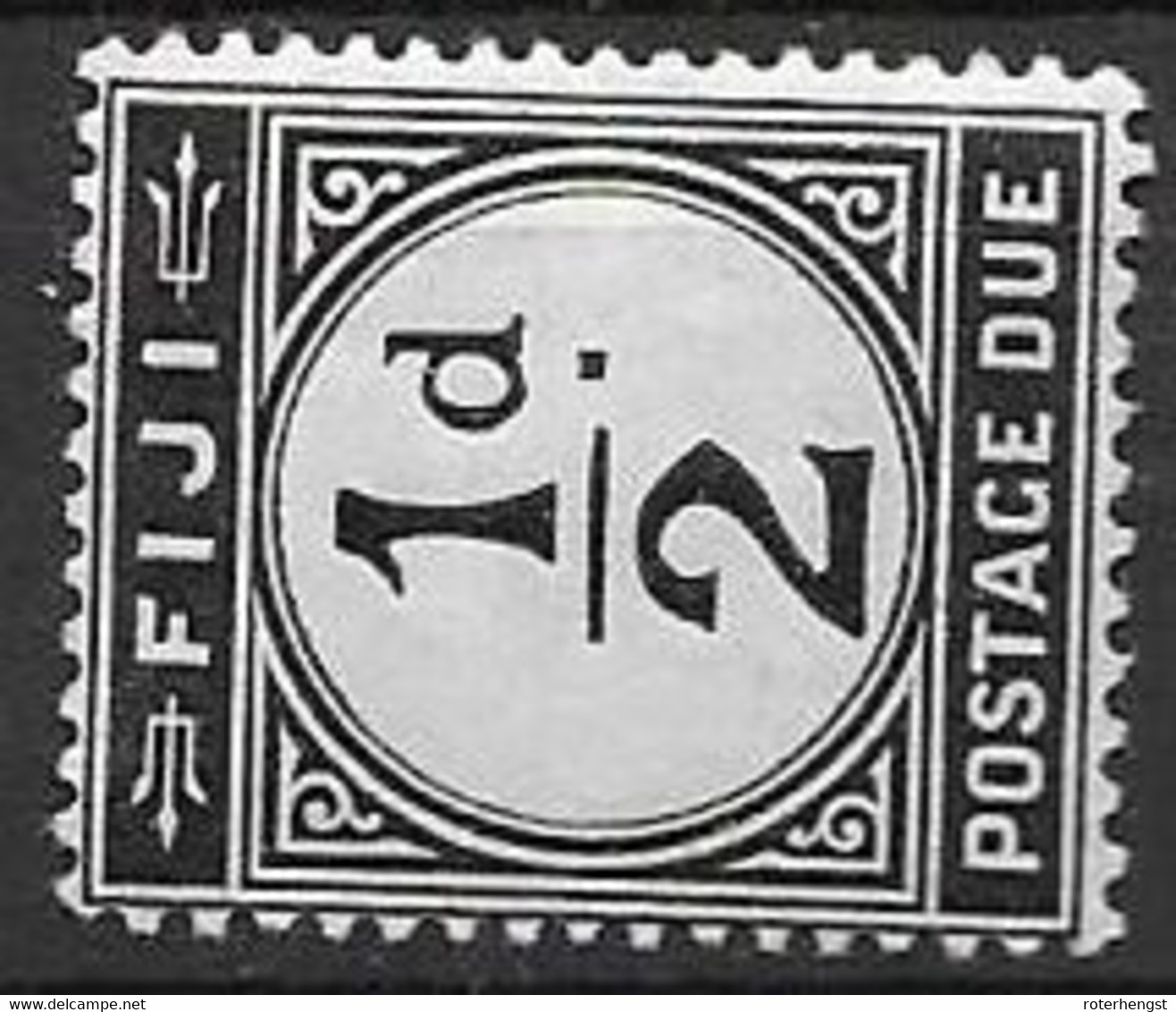 Fiji Mh *  4,6 Euros 1918 Postage Due - Fiji (...-1970)