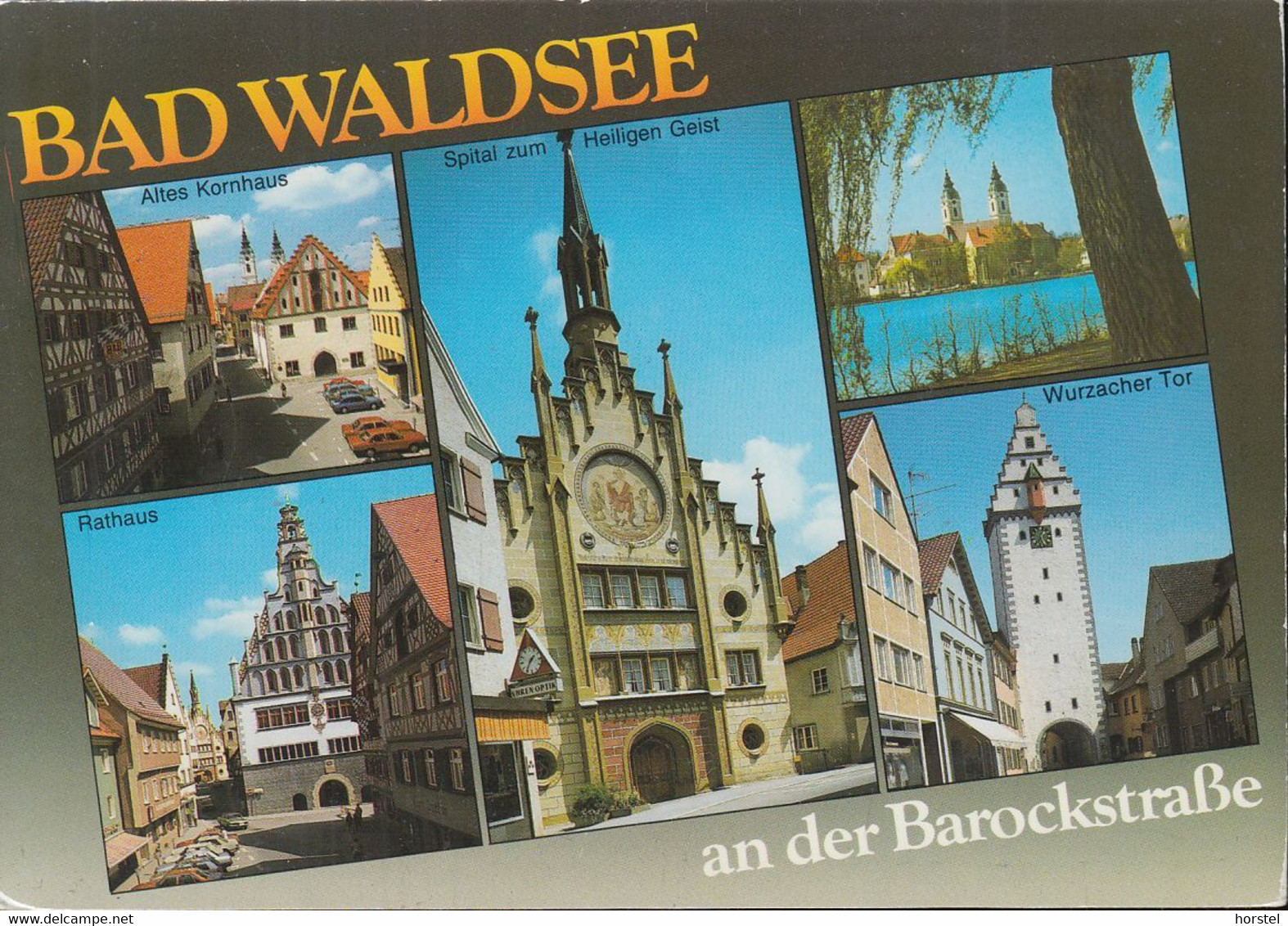 D-88338 Bad Waldsee An Der Barockstraße - Kornhaus - Rathaus - Cars - Bad Waldsee