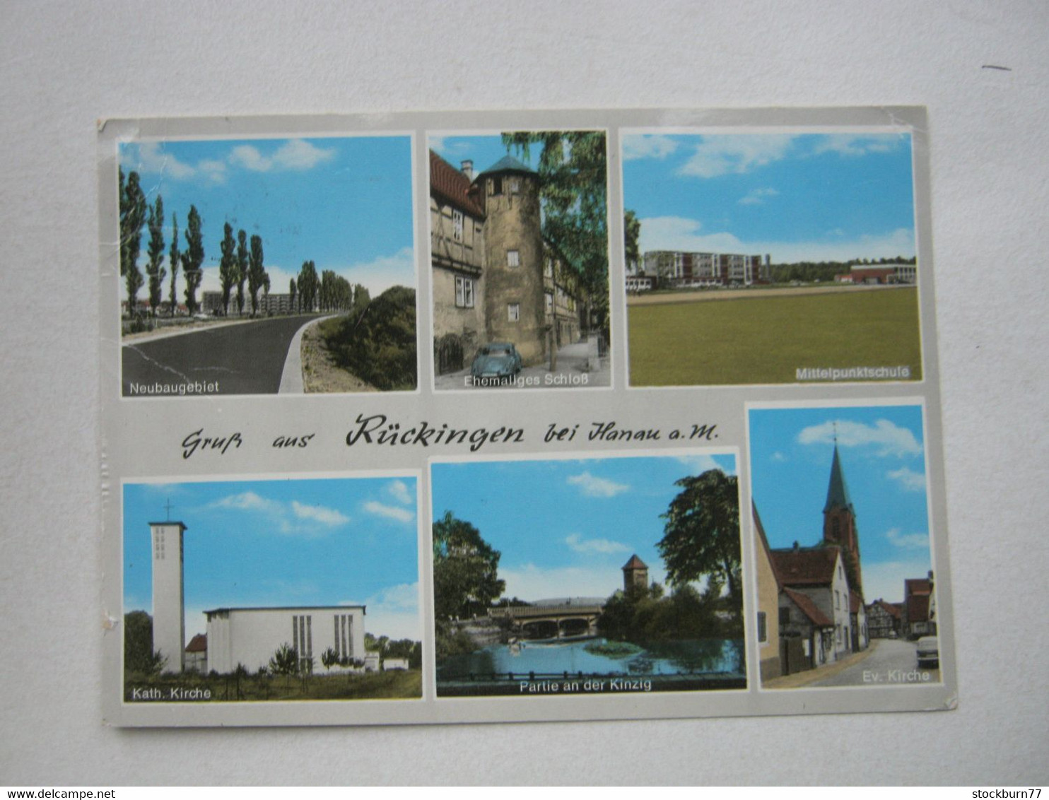 RÜCKINGEN   Bei Hanau , Schöne Karte    ,  2 Scans - Hanau