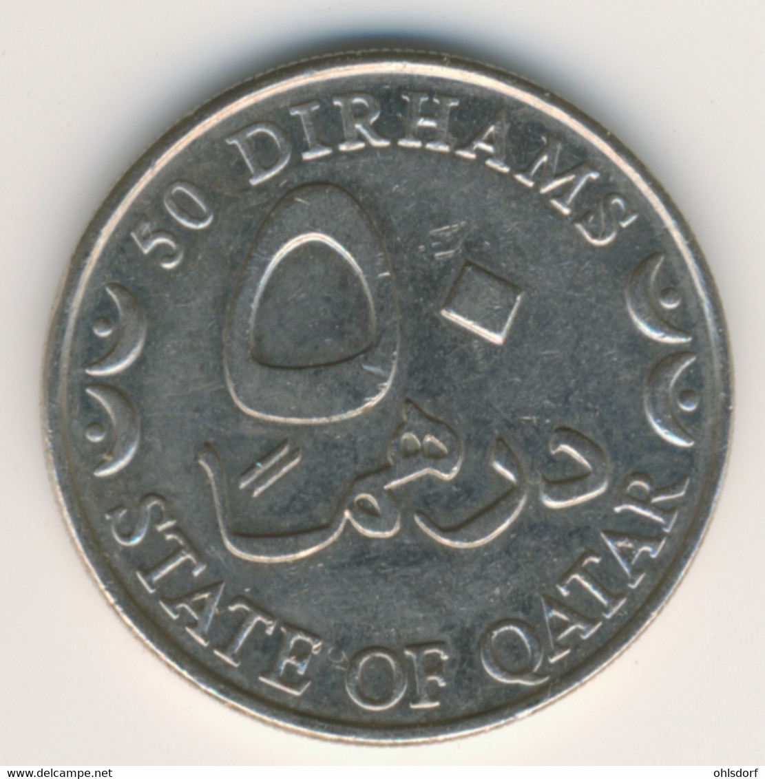QATAR 2003: 50 Dirhams, KM 9 - Qatar