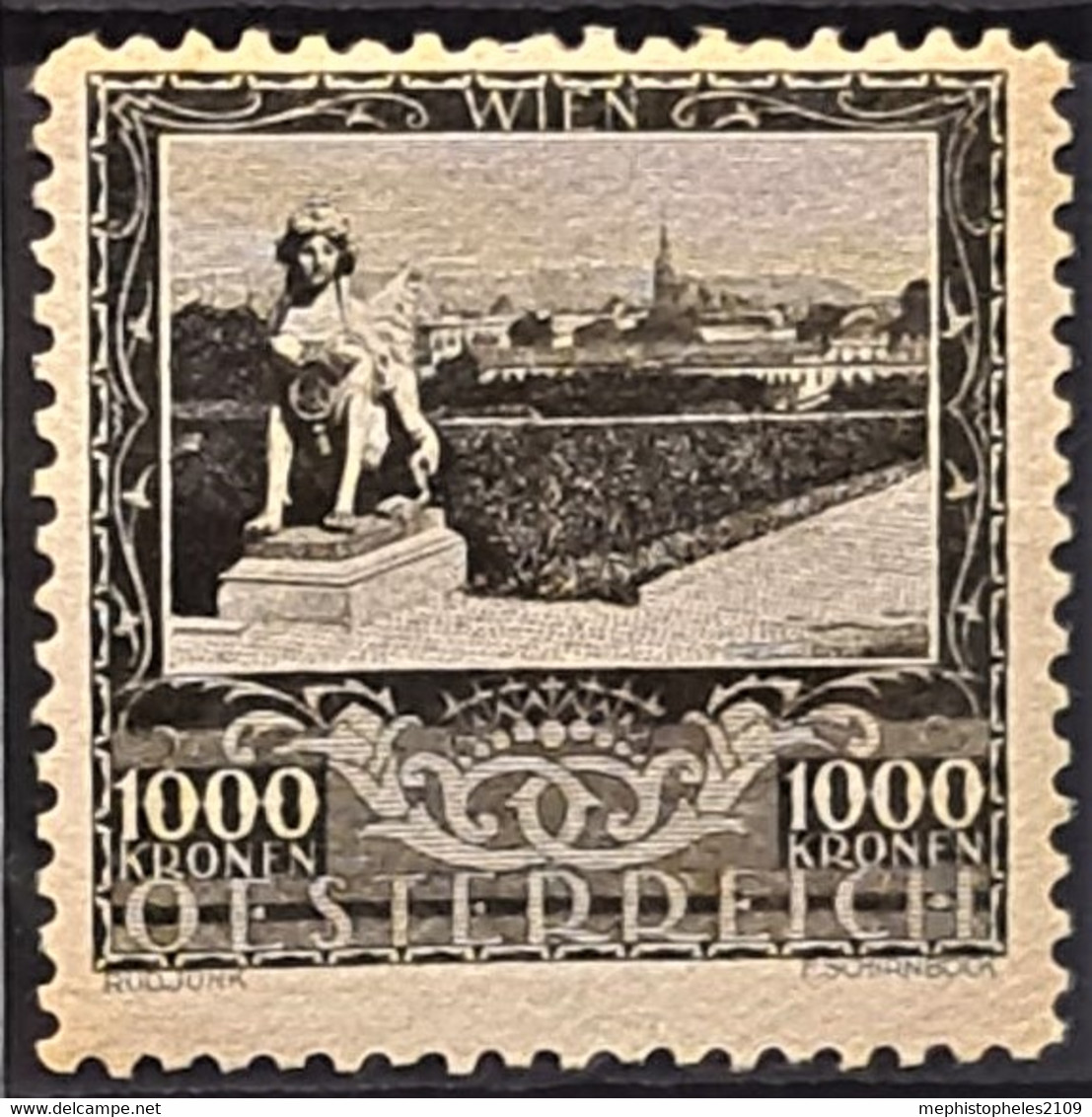AUSTRIA 1923 - MLH - ANK 441 - 1000K - Nuevos