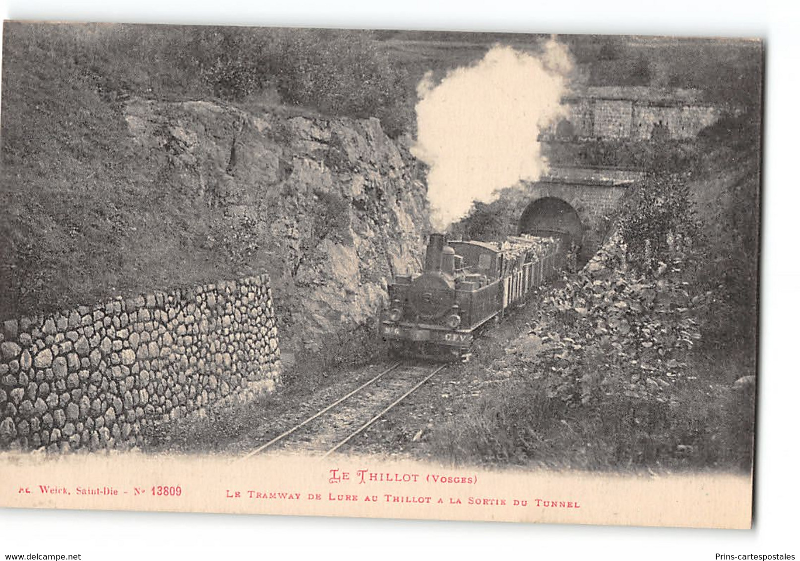 Lot de 50 cpa France - Theme Chemins de Fer - Trains - Tramways