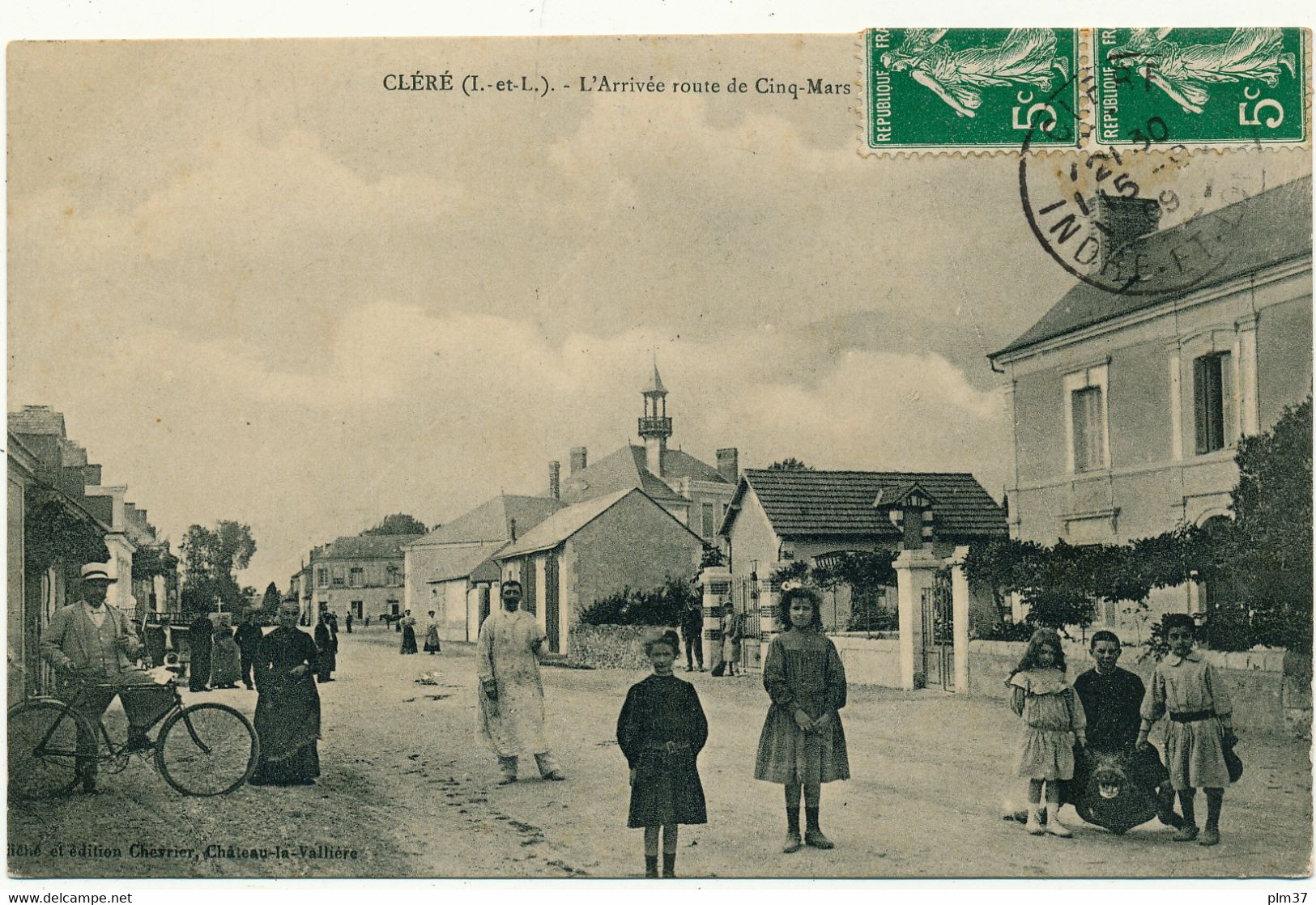 CLERE LES PINS - L'Arrivée, Route De Cinq-Mars - Cléré-les-Pins