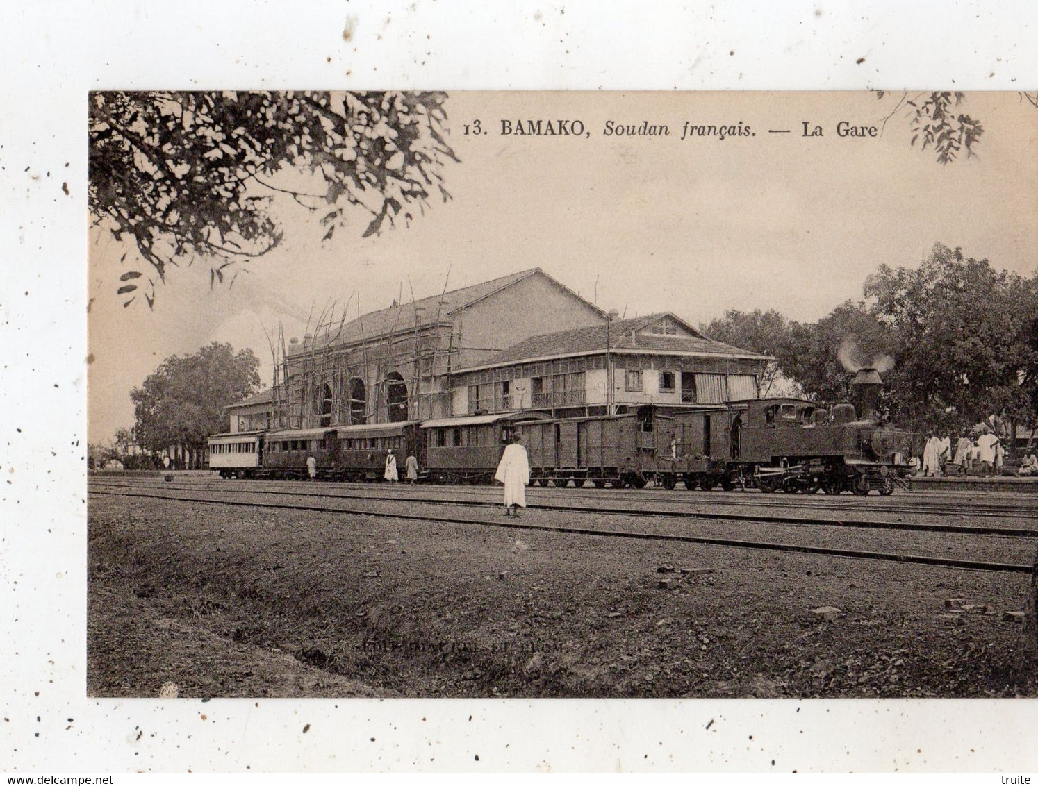 BAMAKO LA GARE (TRAIN) - Soudan