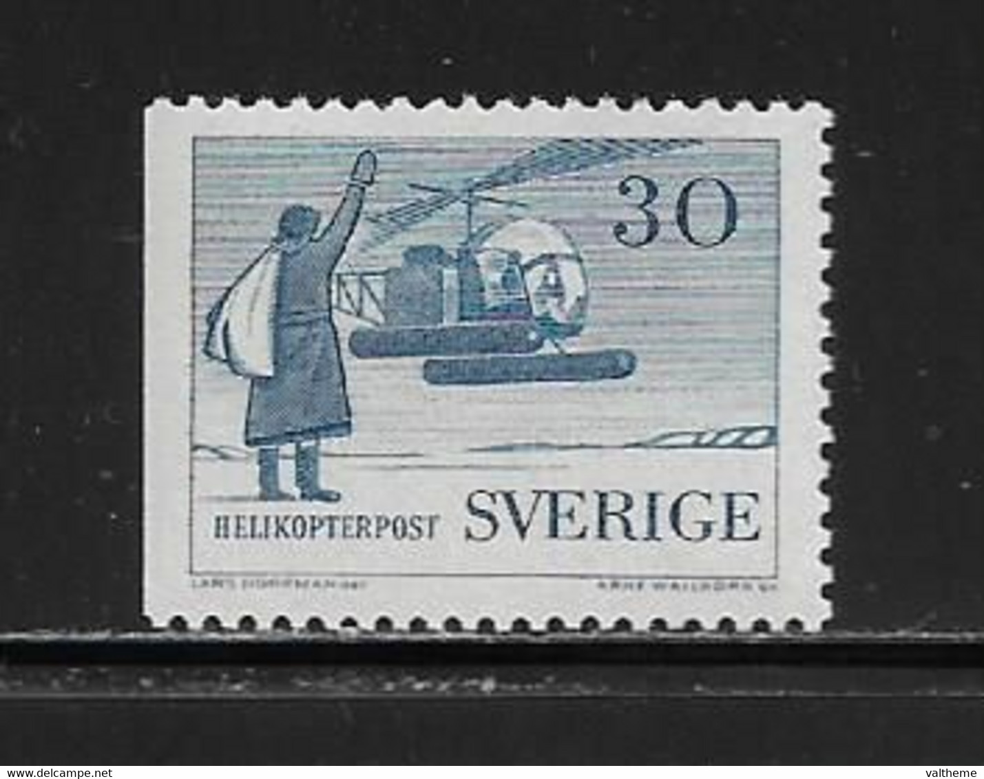 SUEDE ( EUSU - 787 )  1958  N° YVERT ET TELLIER  N° 8a   N** - Unused Stamps