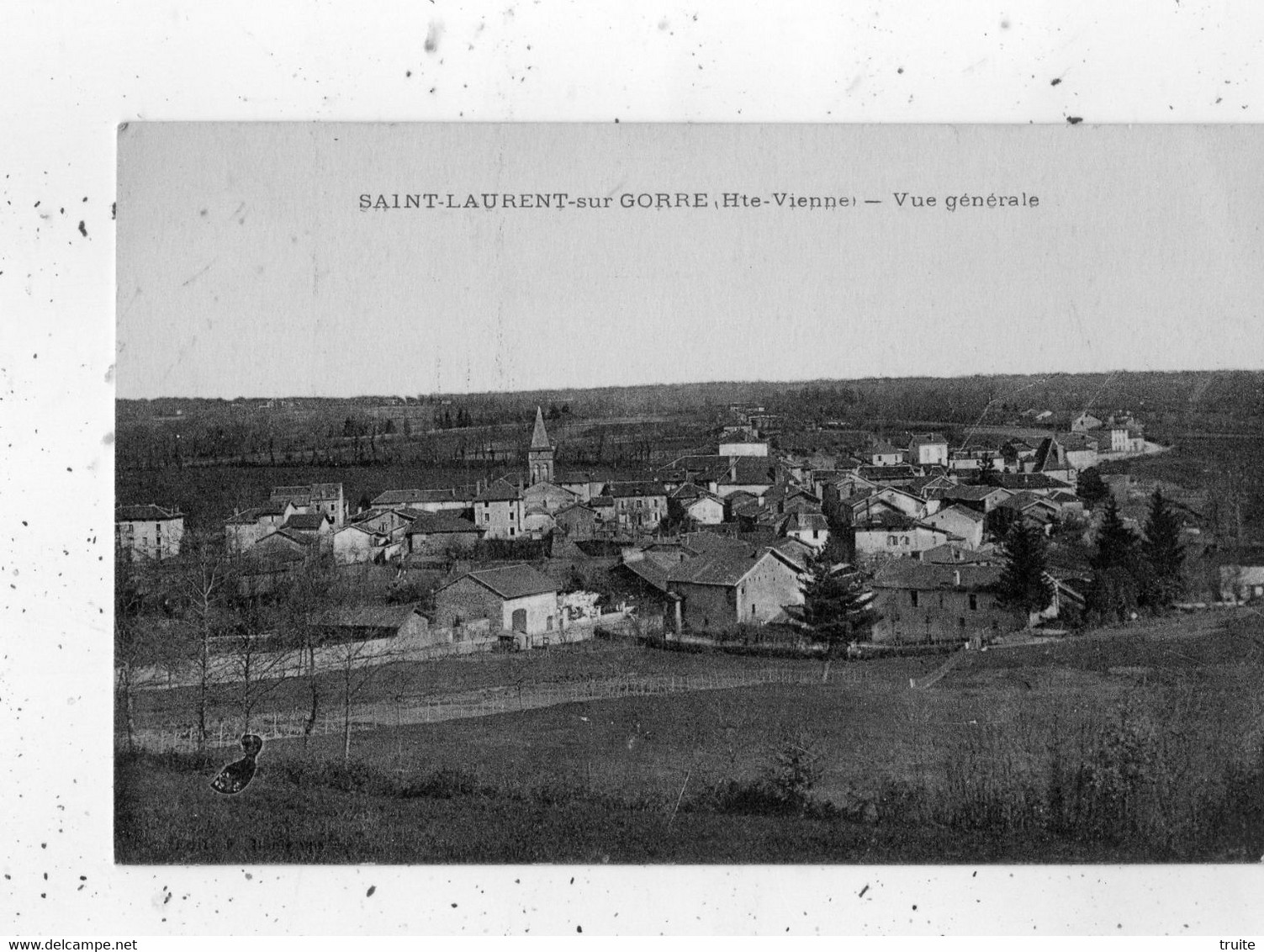 SAINT-LAURENT-SUR-GORRE VUE GENERALE - Saint Laurent Sur Gorre