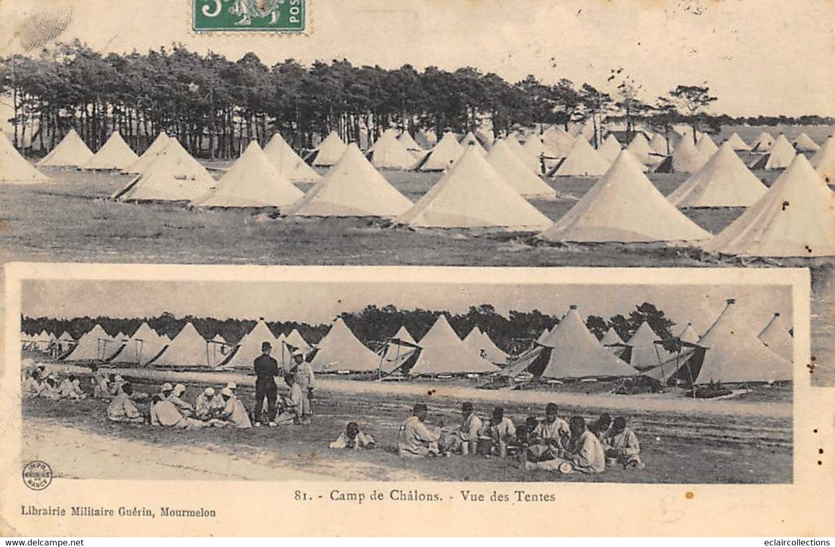 Châlons sur Marne       51        Le Camp. Lot de  12 cartes diverses .Militaria. Chevaux       (voir scan)