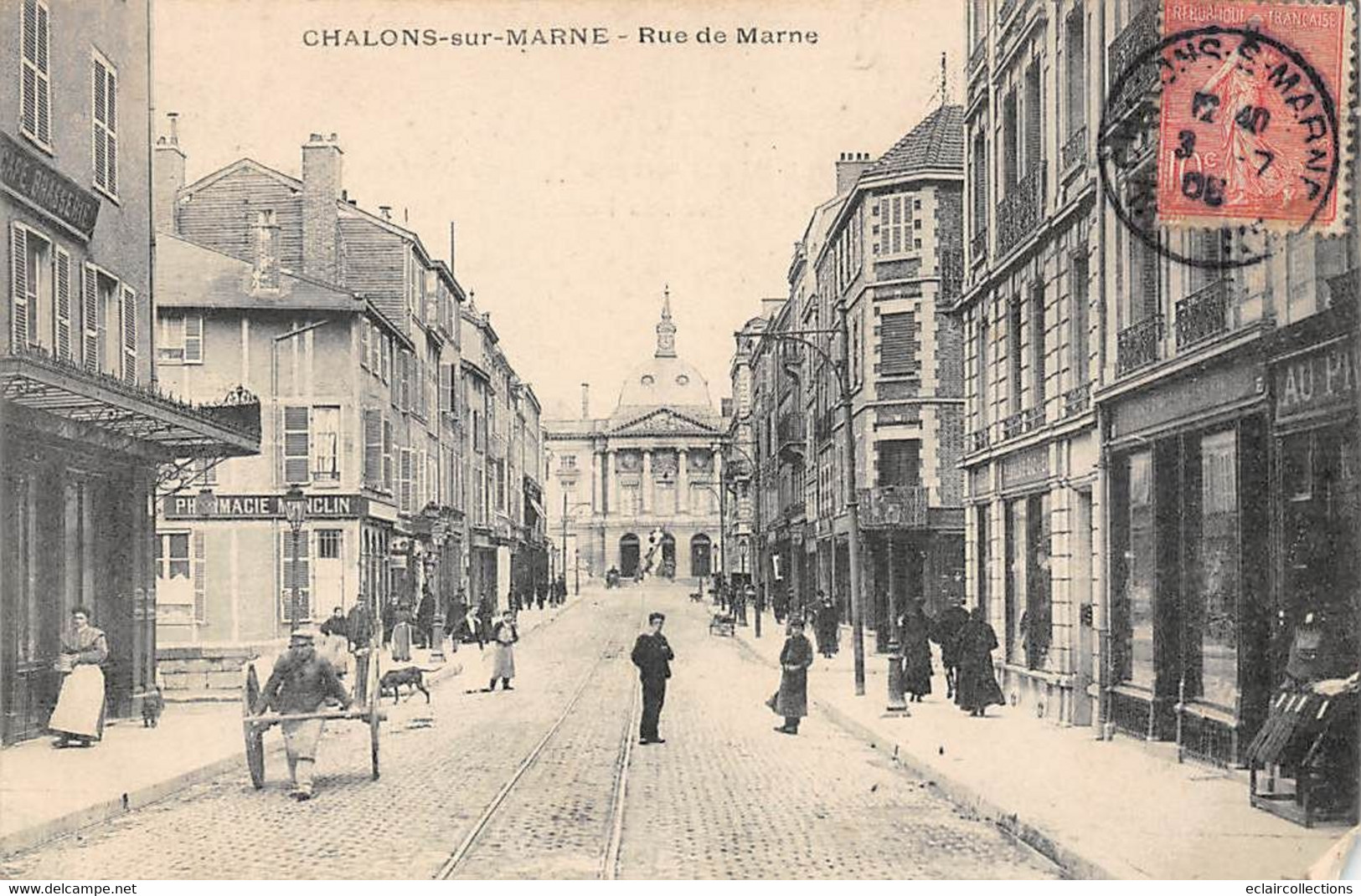 Châlons sur Marne       51        Lot de 20  cartes diverses . Dont Gare. Marché       (voir scan)