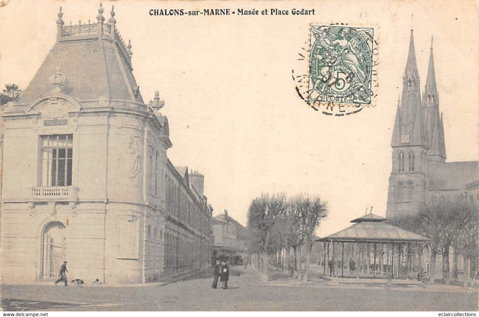 Châlons sur Marne       51        Lot de 20  cartes diverses . Dont Gare. Marché       (voir scan)