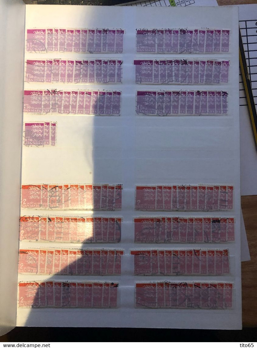 L22      Denmark Used Lot      CV + $470 - Full Sheets & Multiples