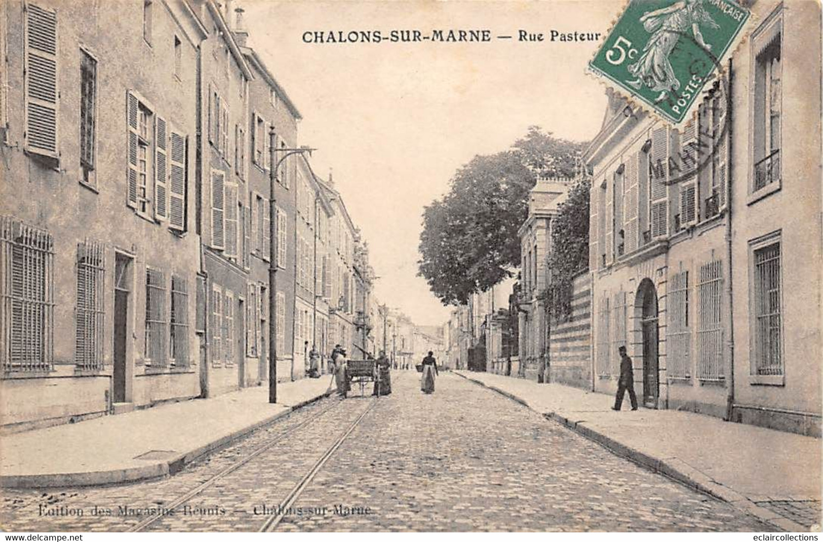Châlons Sur Marne         51        Rue Pasteur        (voir Scan) - Châlons-sur-Marne