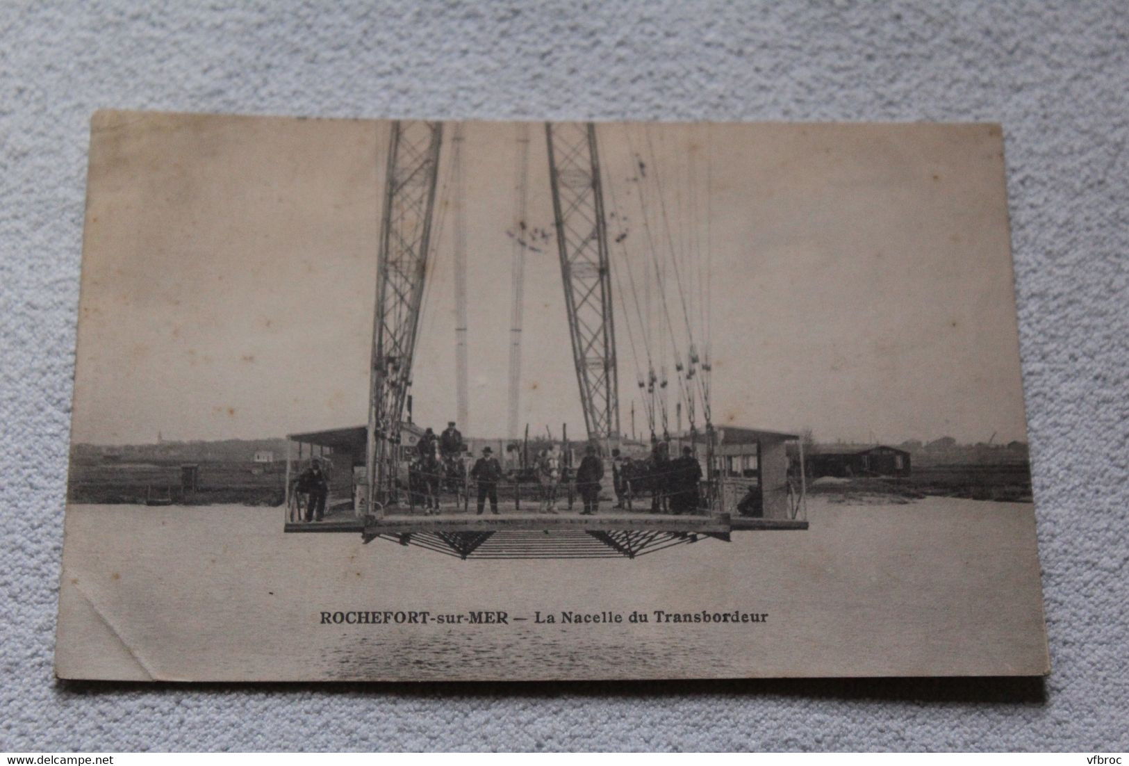 Cpa 1905, Rochefort Sur Mer, La Nacelle Du Transbordeur, Charente Maritime - Rochefort