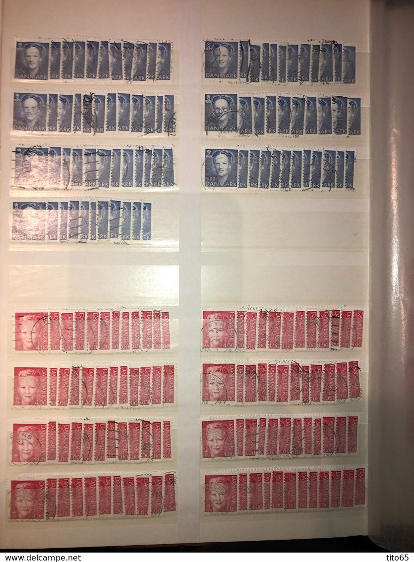 L12     Denmark Used Lot   1990-2006    CV +$650 - Full Sheets & Multiples