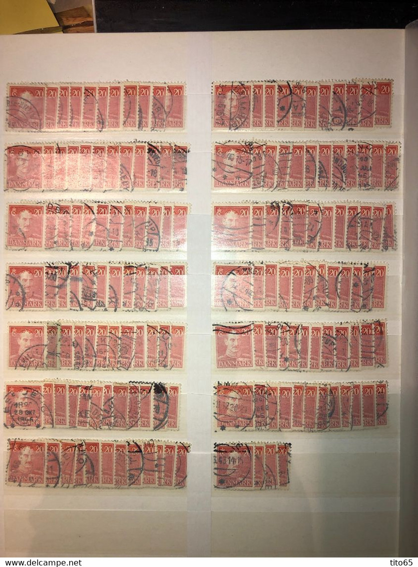 L10     Denmark Used Lot   1875-1961    CV +$300