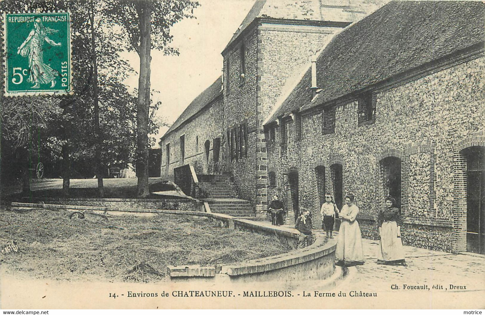 Environs De CHATEAUNEUF - Maillebois, La Ferme Du Château. - Châteauneuf
