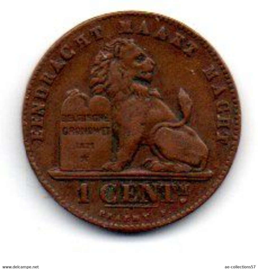 Belgique - 1 Centime 1894 - TB+ - Sin Clasificación