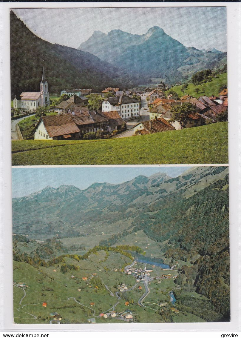 Montbovon, Vue Générale Et Vue Aérienne, Lac. Format 10 X 15 - Montbovon