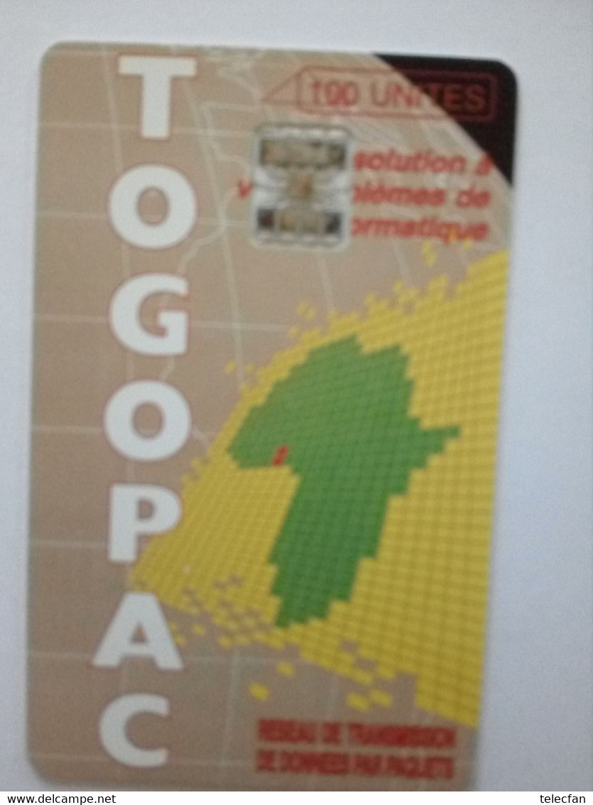 TOGO CHIP CARD TOGOPAC 100U UT - Togo