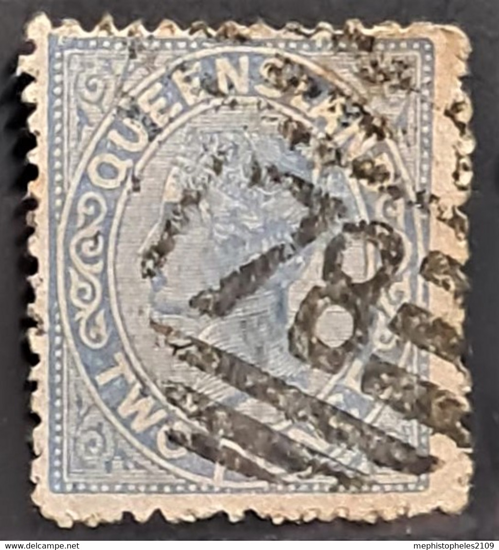 QUEENSLAND 1897 - Canceled - Sc# 114 - 2d - Gebraucht
