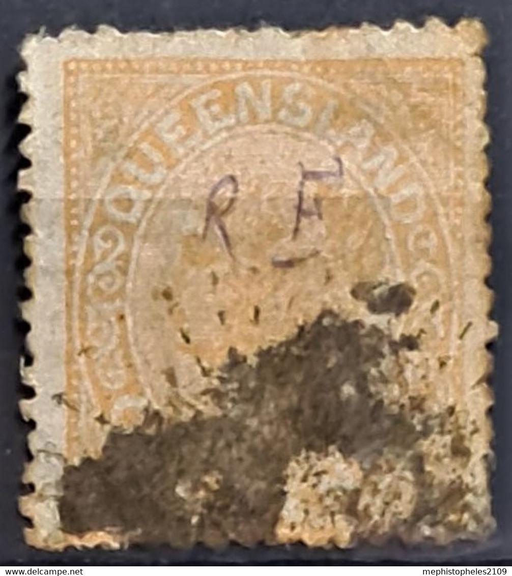 QUEENSLAND 1895 - Canceled - Sc# 104 - 1d - Usados