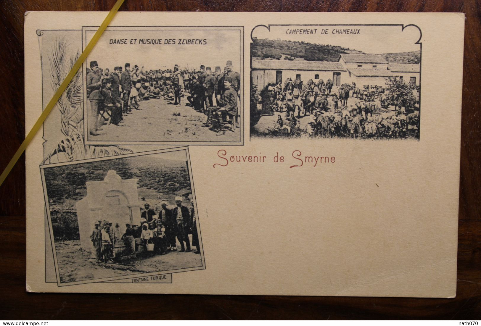 AK CPA Smyrne Smyrna Gruss Aus Souvenir Turquie Turkey Türkei Levant Empire Ottoman Vers 1900 Izmir Zeibecks - 1837-1914 Smirne