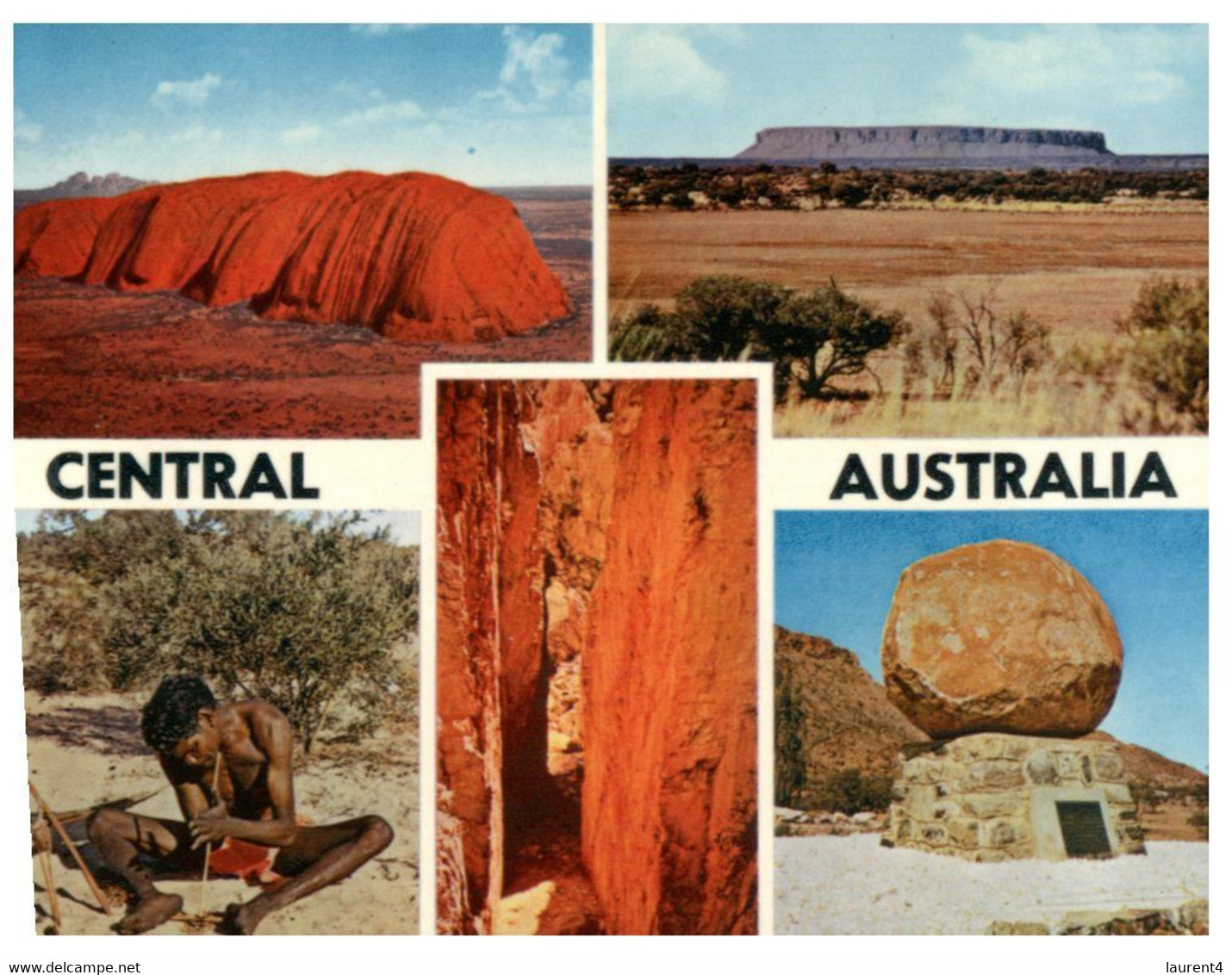 (II 3) Australia - NT - Central Astralia Highlights (CC1) - Zonder Classificatie