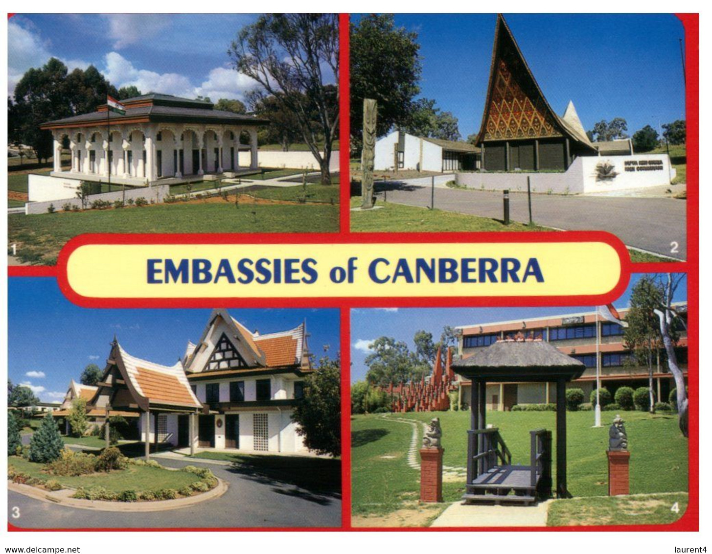 (II 3)  Australia - ACT - Embassies Of Canberra (RSP 73) - Canberra (ACT)