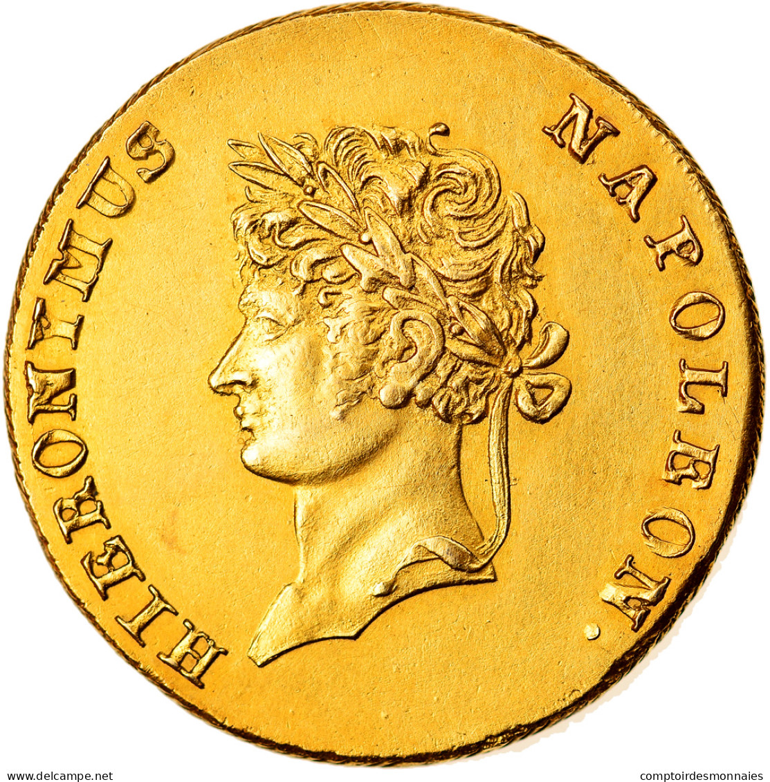 Monnaie, Etats Allemands, WESTPHALIA, Jerome, 10 Thaler, 1812, Brunswick, SPL - Pièces De Monnaie D'or