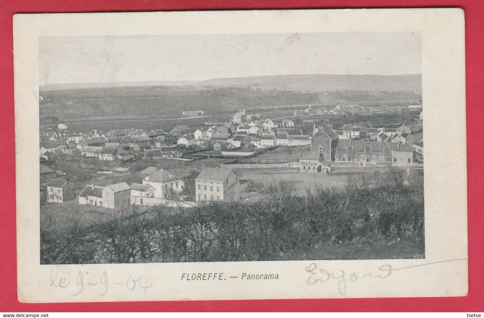 Floreffe ... Joli Panorama ... De La Localité - 1904 ( Voir Verso ) - Floreffe