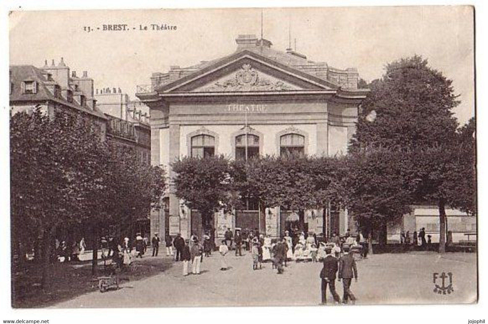 Brest - Le Théâtre - écrite - Brest