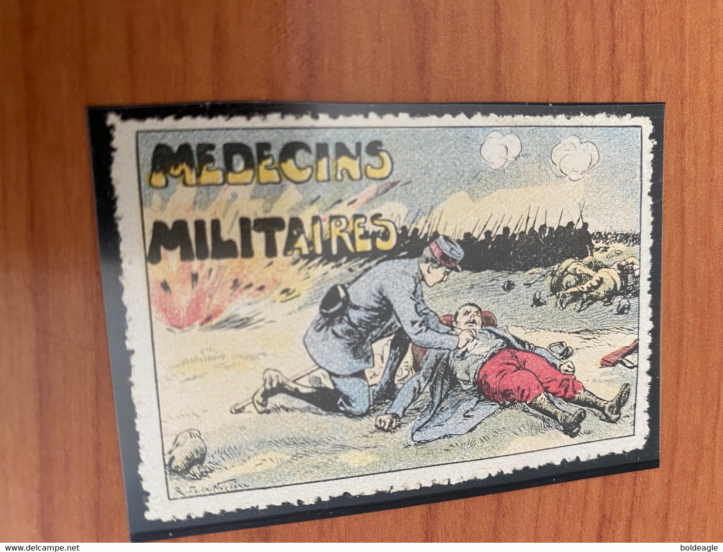 Vignette - Médecins Militaires - Croix Rouge