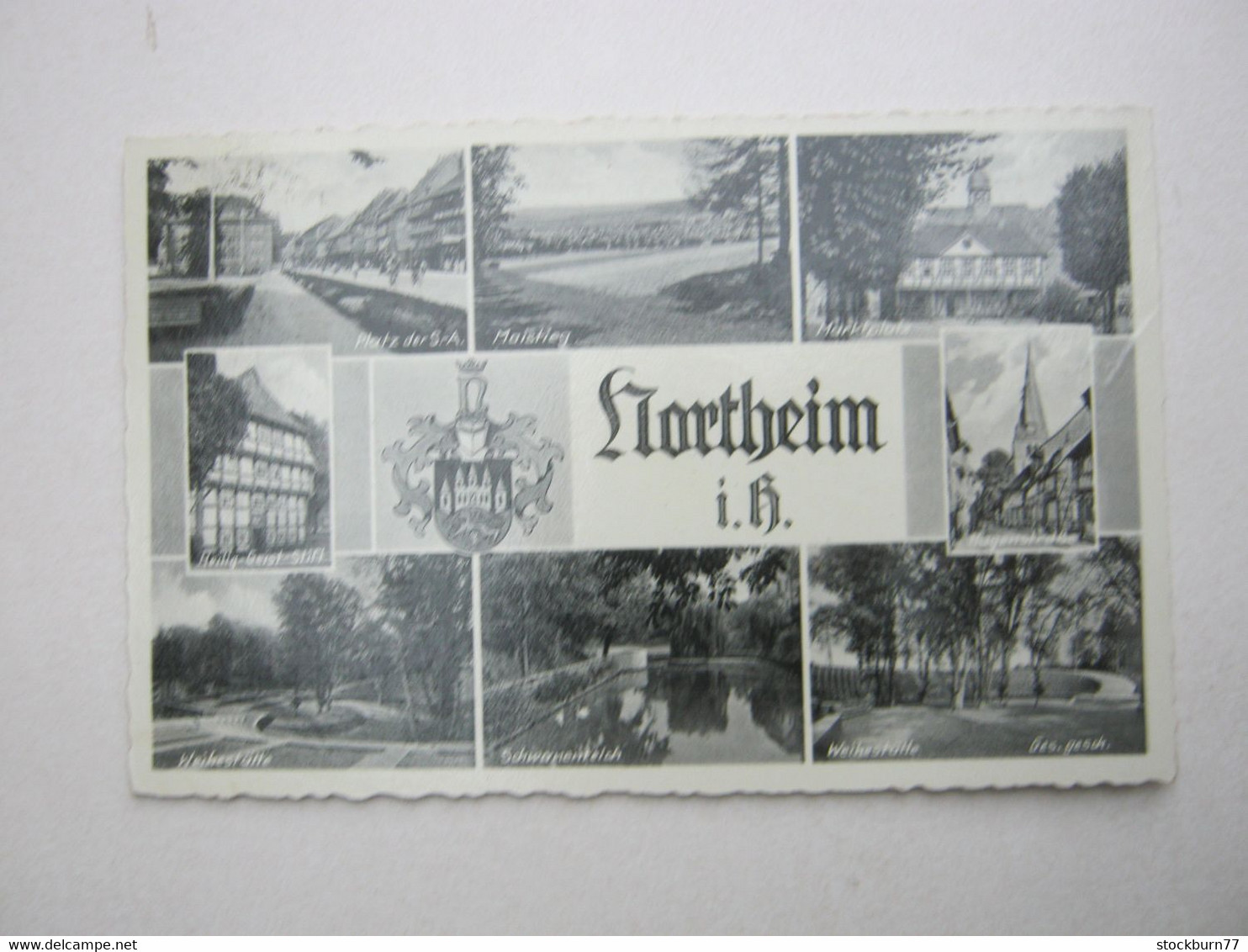NORTHEIM , Schöne Karte    ,  2 Scans - Northeim