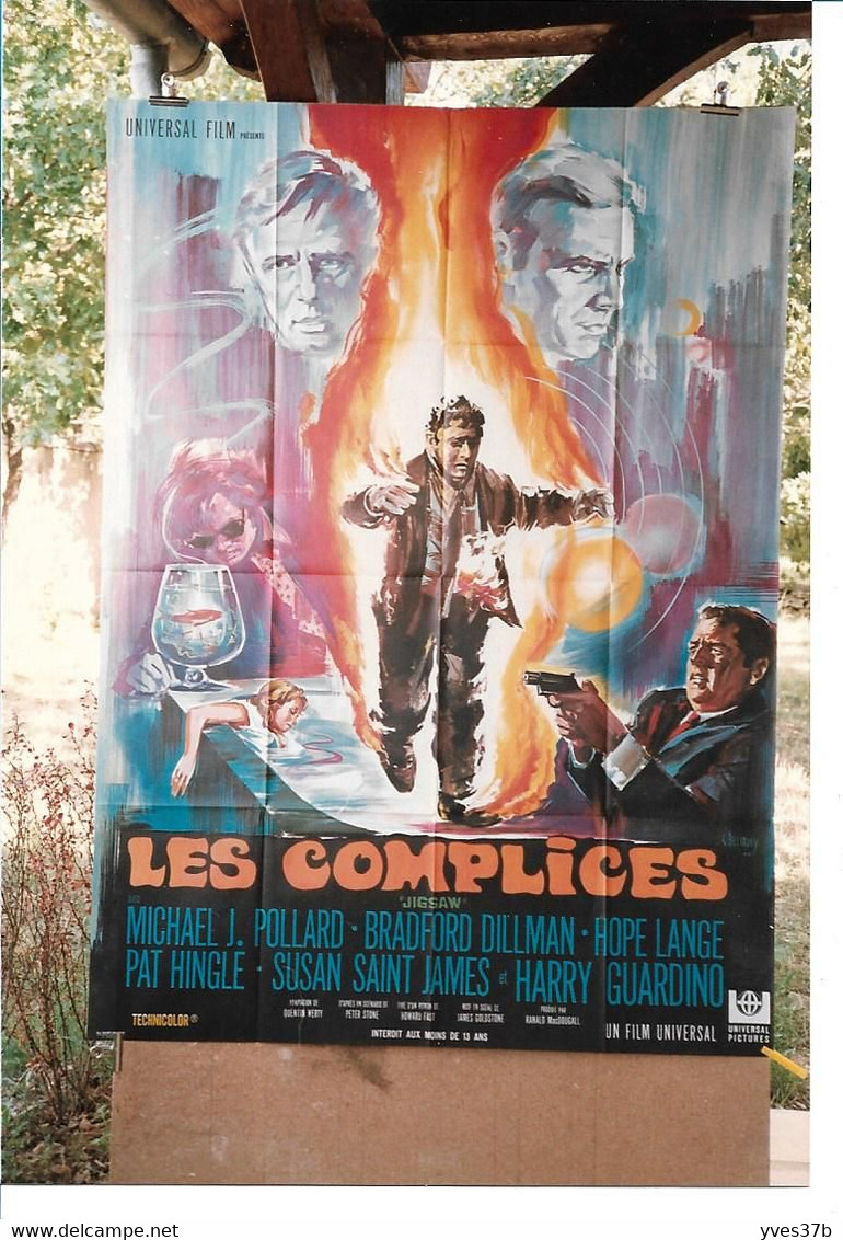 "Les Complices" M.J. Pollard, B. Dillman...1968 - 60x80 - TTB - Plakate & Poster