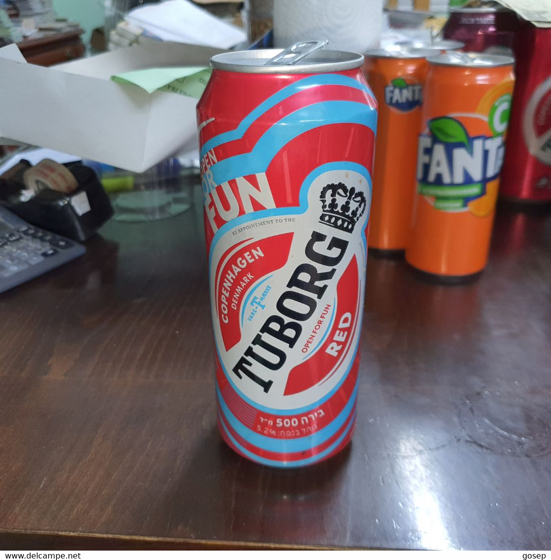 Cans - Israel-tuborg-Amber lager style