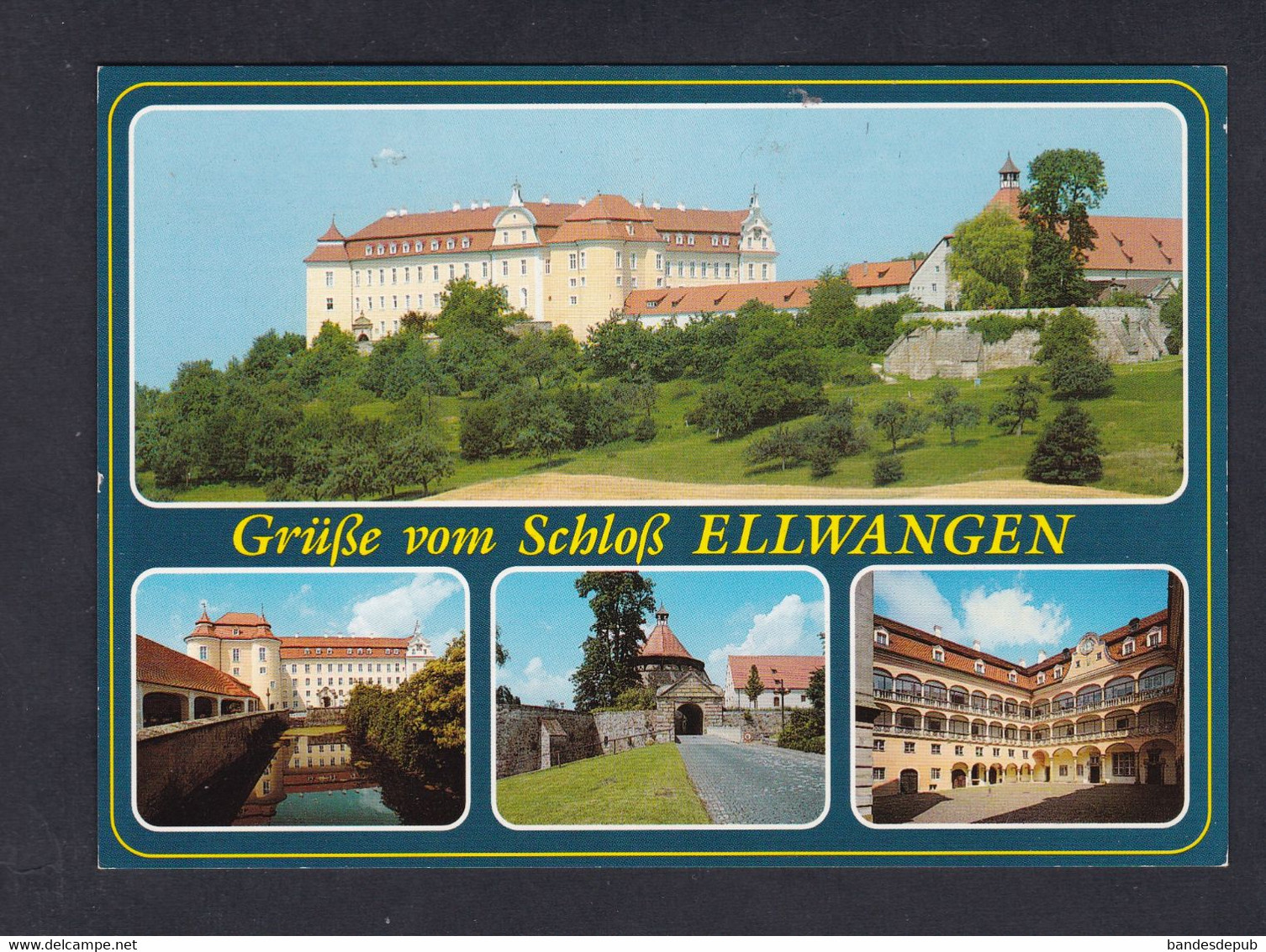 Gruss Vom Schloss ELLWANGEN (multivues ) - Ellwangen