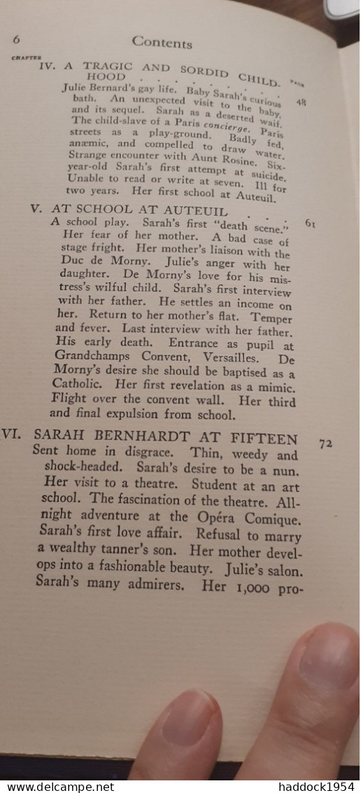 the real sarah bernhardt PIERRE BERTON BASIL WOON boni and liveright 1924